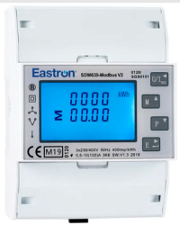 Elektroměr SDM630-2T V2 10-100A ModBus MID  - použitý